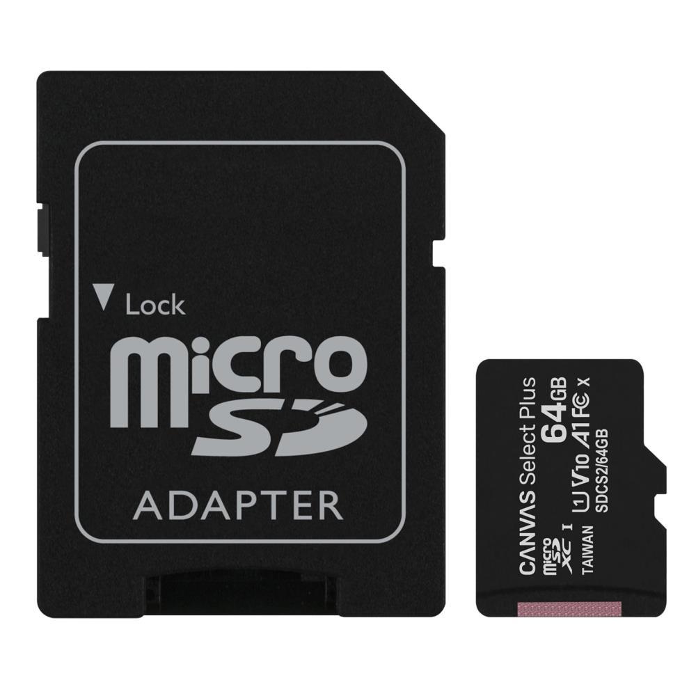 64 GB Micro SD Card With SD Adapter  |   Phone & Tablet Accessories ELECTRONICS Phone & Tablet Accessories