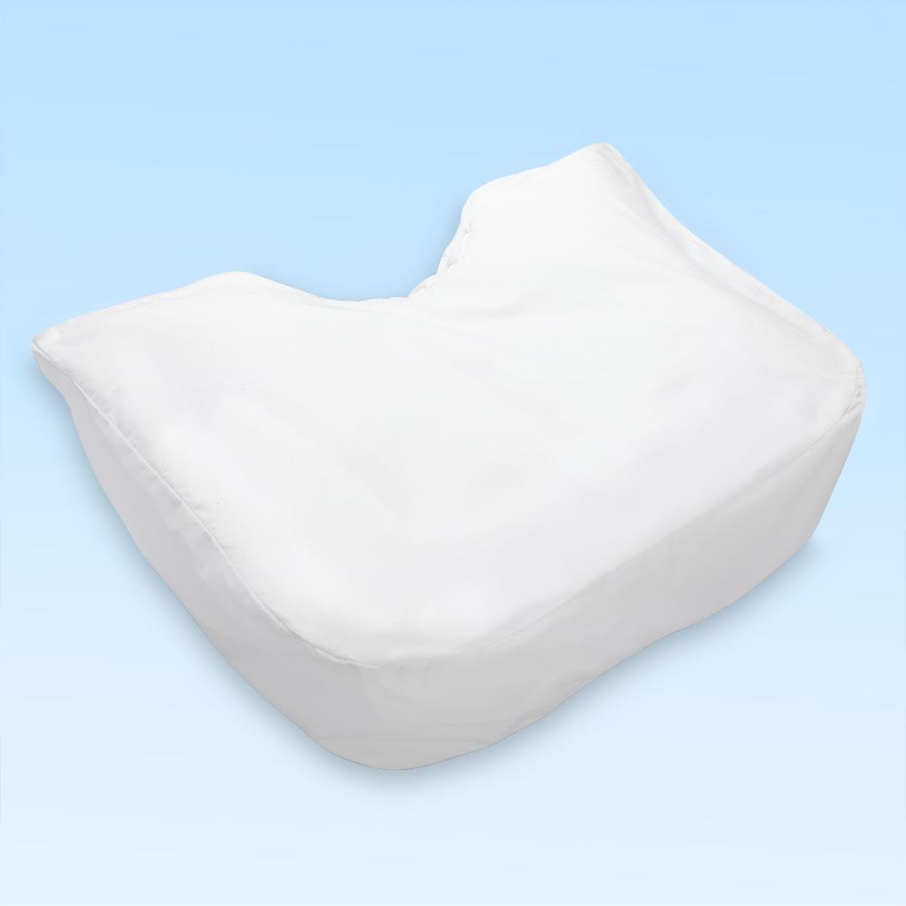 Fitted Cotton/Poly Pillow Cover For The Side Sleeper’s Ergonomic Pillow  |   Bath Bath Bath