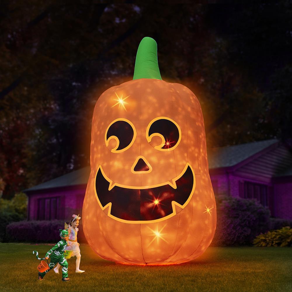 The 16′ Glowing Inflatable Jack O’ Lantern  |   Halloween Décor Halloween Décor Halloween Décor