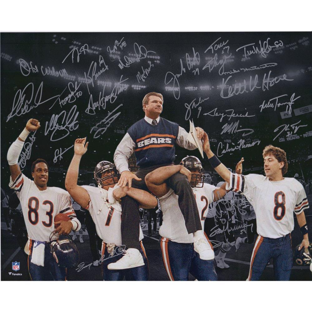 The 1985 Chicago Bears Autographed Photograph  |   Collecting & Memorabilia Collecting & Memorabilia Collecting & Memorabilia