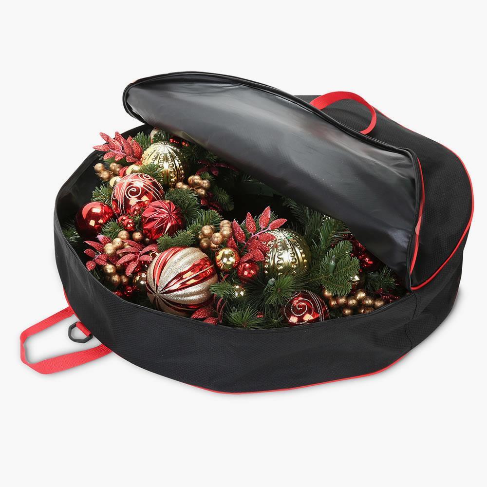 The 30″ Wreath Storage Bag  |   Wreaths & Garlands HOLIDAY Wreaths & Garlands