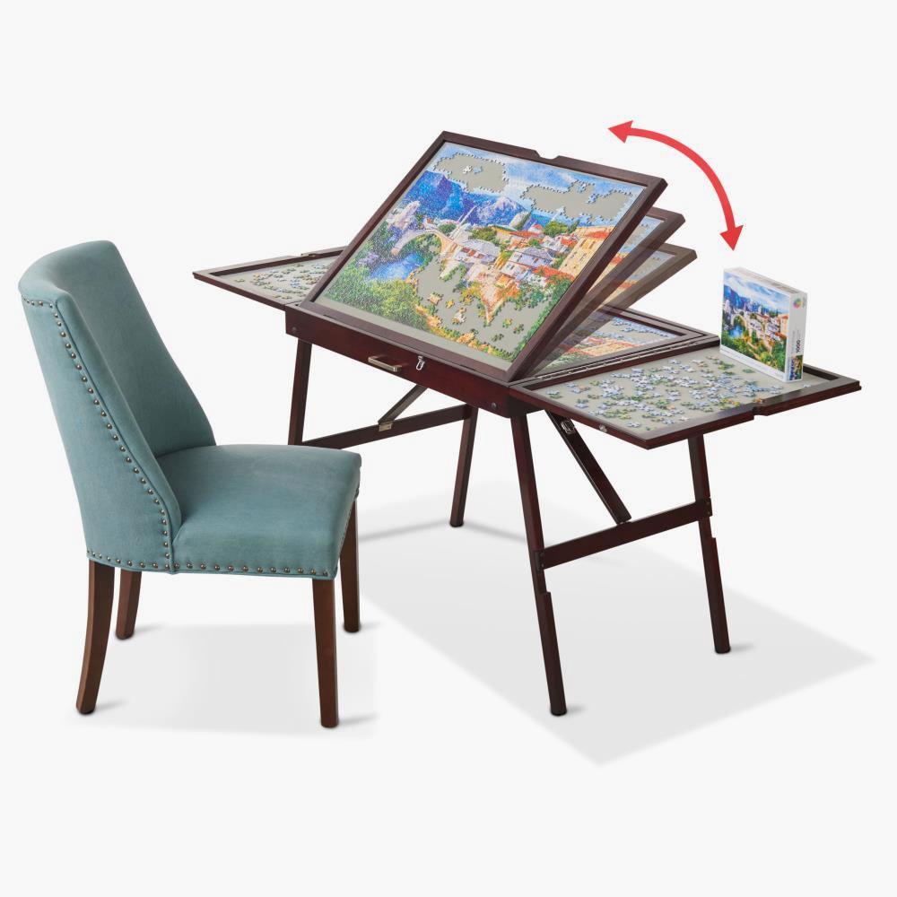 The Adjustable Height Fold And Store Puzzle Table  |   Art & Music Art & Music Art & Music