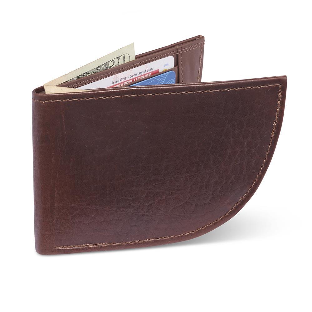 The Bison Leather Front Pocket Wallet  |   Travel Essentials TRAVEL Travel Essentials