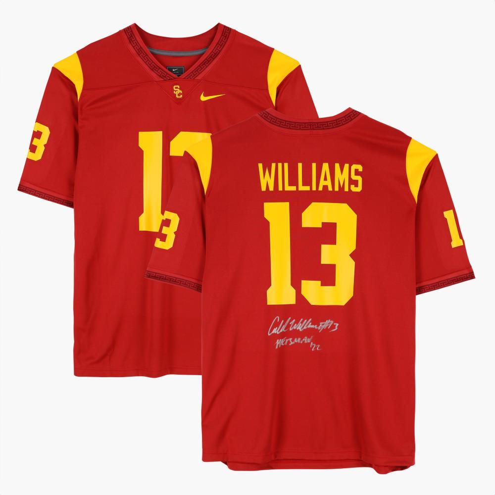 The Caleb Williams Autographed Collegiate Jersey (USC Trojans)  |   Collecting & Memorabilia Collecting & Memorabilia Collecting & Memorabilia