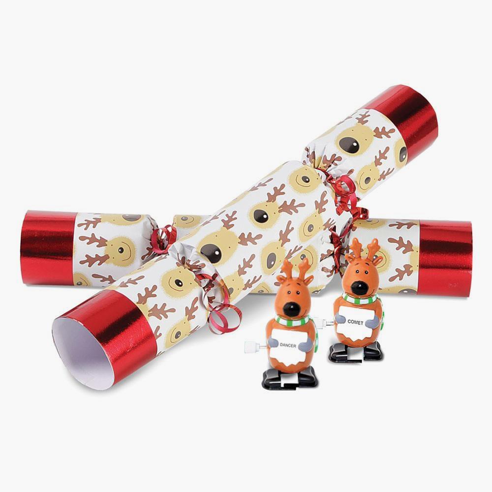 The Christmas Reindeer Racing Crackers  |   Seasonal Collectibles HOLIDAY Seasonal Collectibles