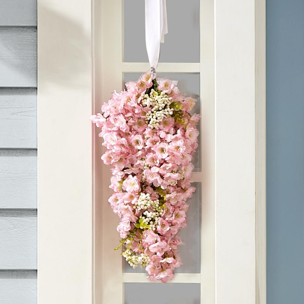 The Cordless Prelit Cherry Blossom Trim  |   Wreaths & Garlands HOLIDAY Wreaths & Garlands