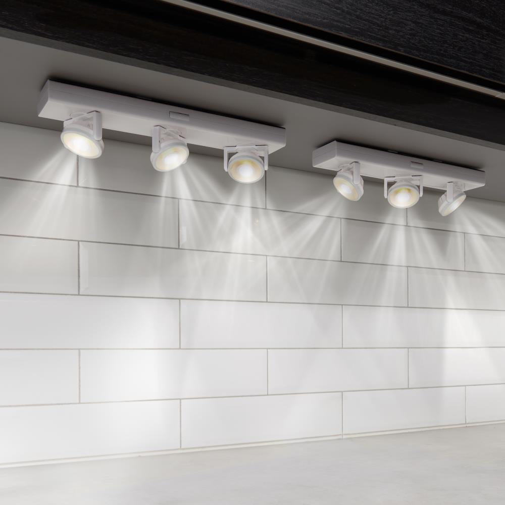 The Cordless Under Cabinet Pivoting LED Lights (White)  |   Kitchen & Entertaining HOME Kitchen & Entertaining