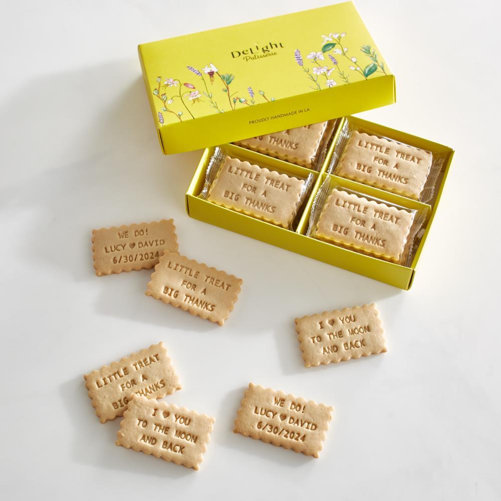 The Custom Message Butter Cookies  |   Specialty Food HOLIDAY