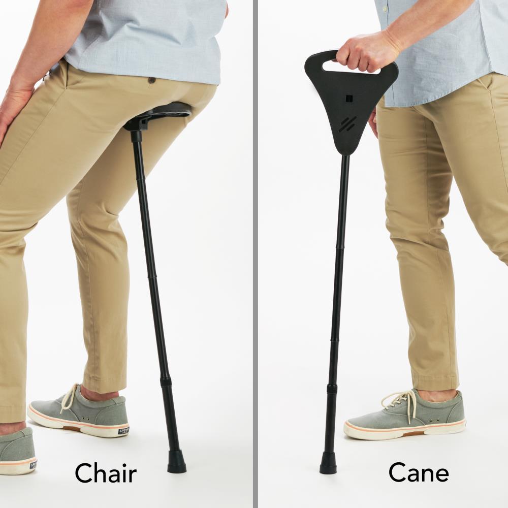 The Foldable Chair Cane  |   Living Well ® PERSONAL CARE Living Well ®