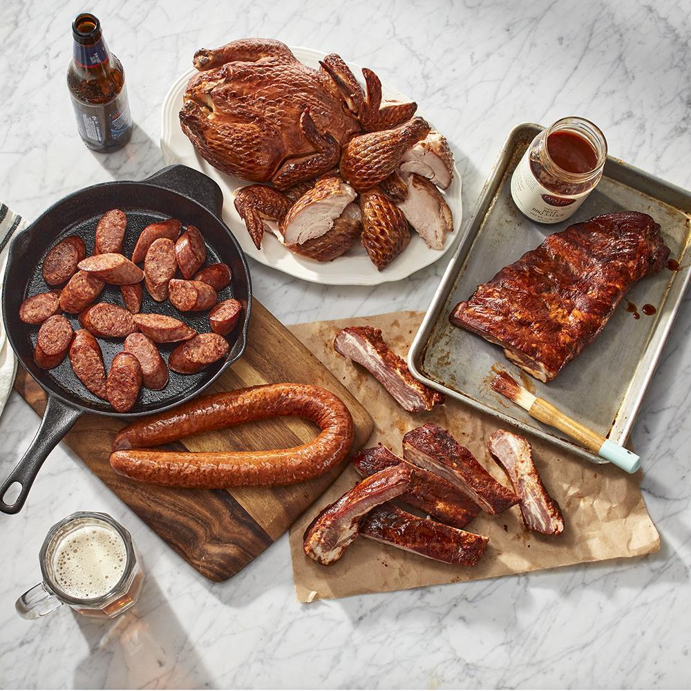 The Genuine Hickory Smoked Texas BBQ Feast  |   Specialty Food HOLIDAY