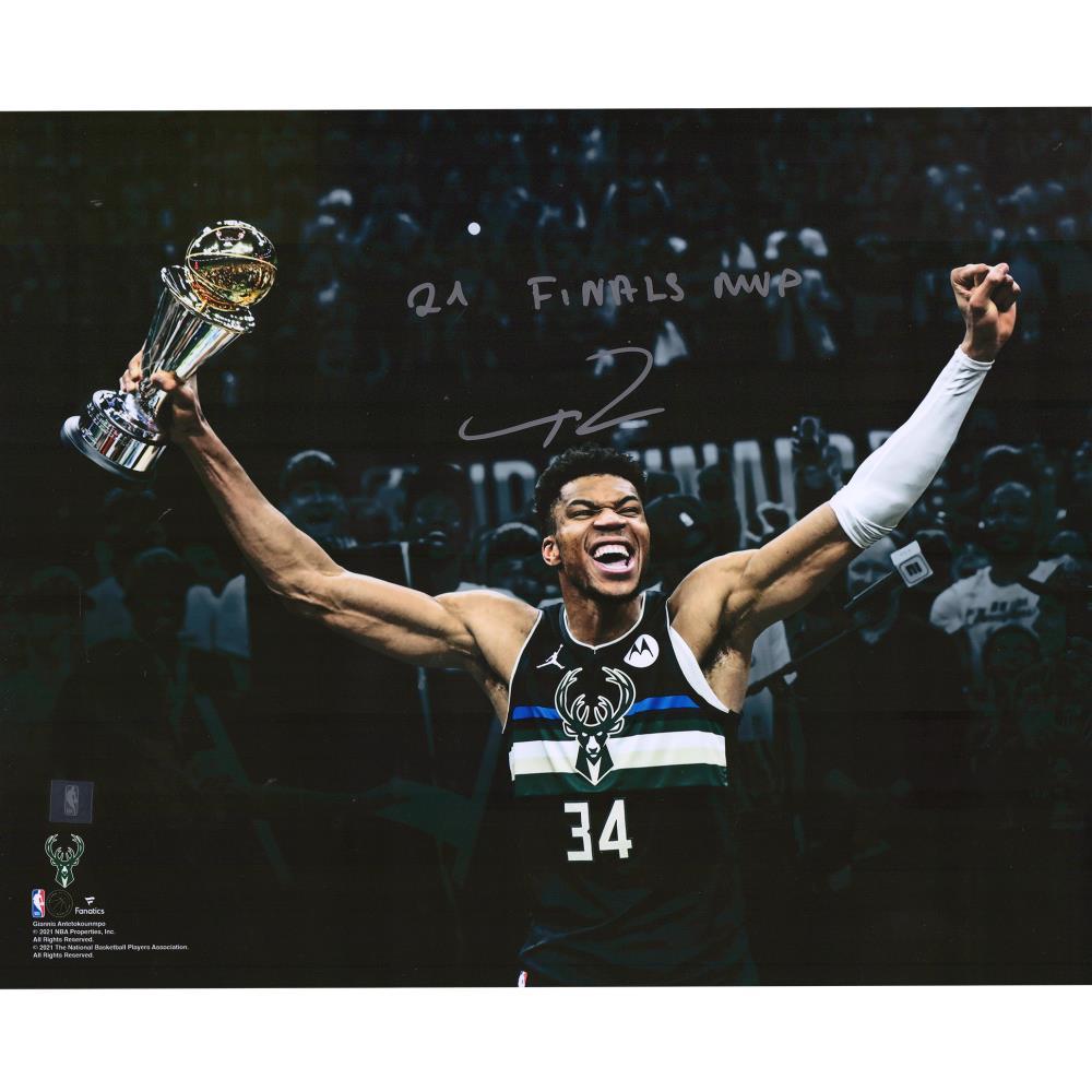 The Giannis Antetokounmpo NBA Finals MVP Autographed Photo  |   Collecting & Memorabilia Collecting & Memorabilia Collecting & Memorabilia