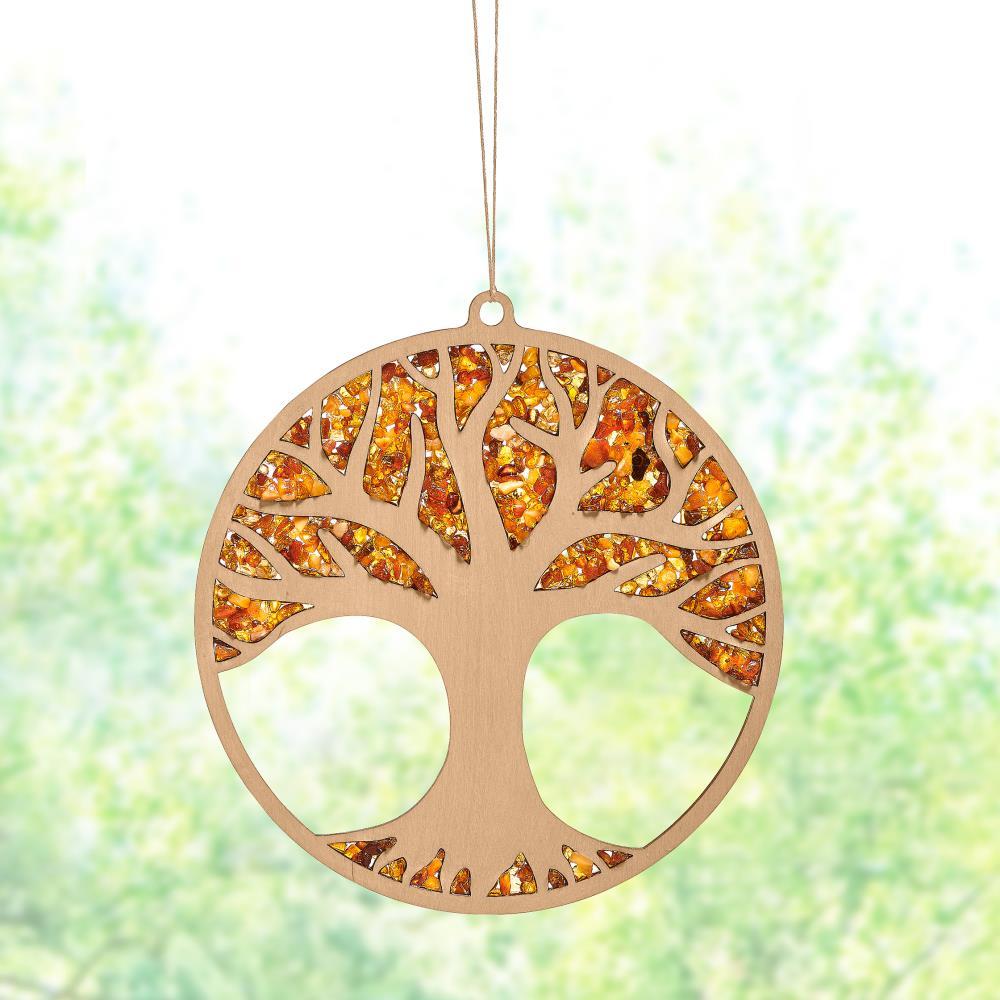 The Handset Baltic Amber Tree of Life Suncatcher  |   Spring Décor HOLIDAY Spring Décor