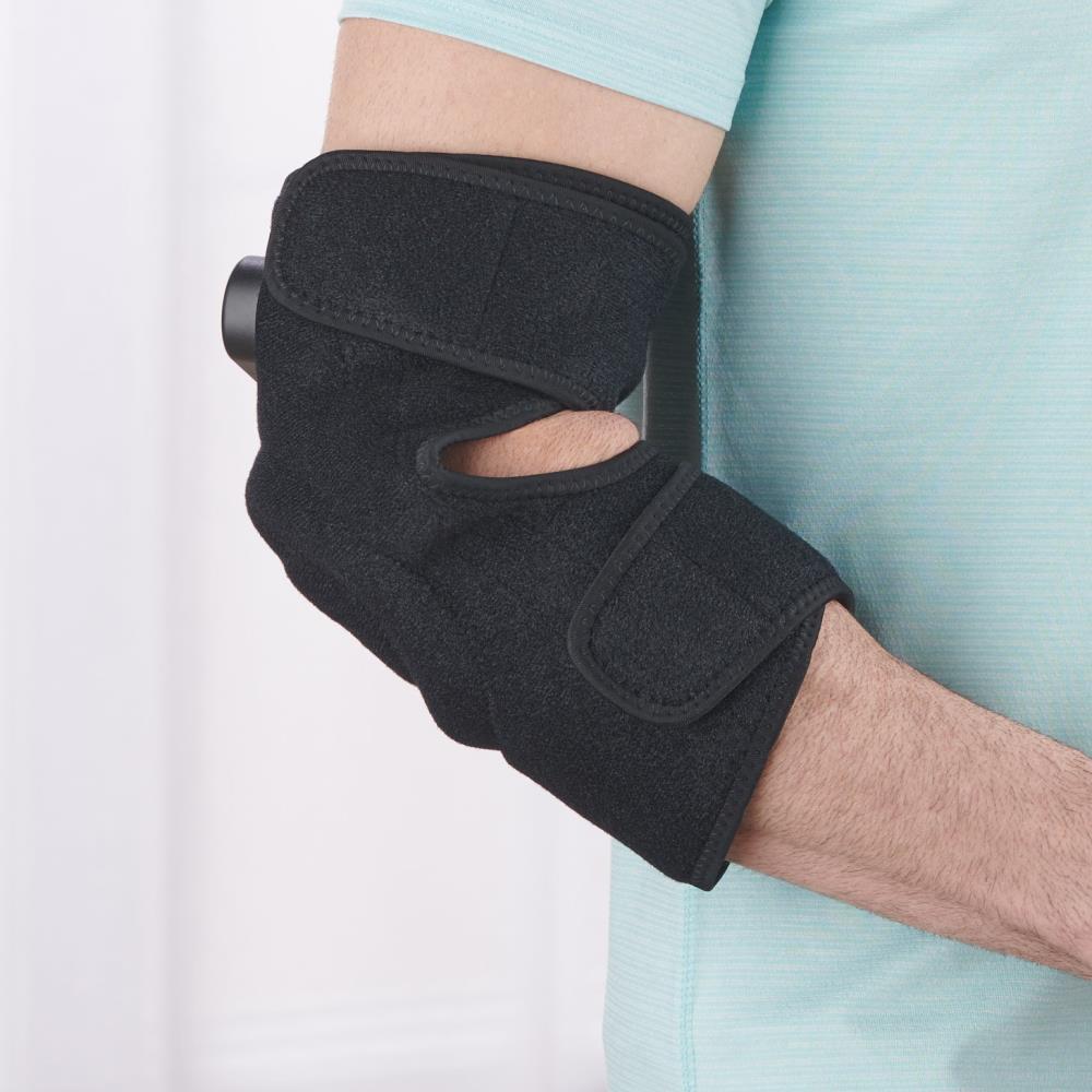 The Heated Vibration Therapy Compression Elbow Wrap  |   Pain Relief Pain Relief Pain Relief