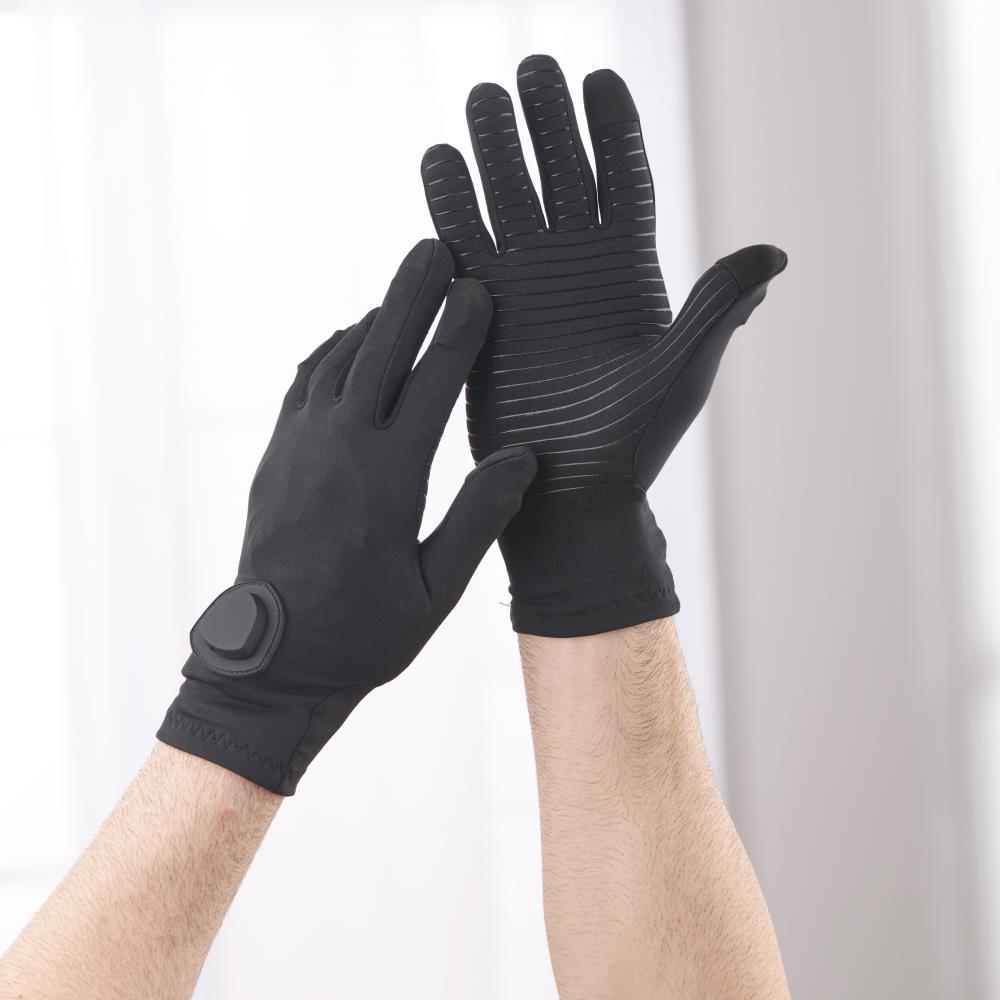 The Heated Vibration Therapy Compression Gloves  |   Pain Relief Pain Relief Pain Relief