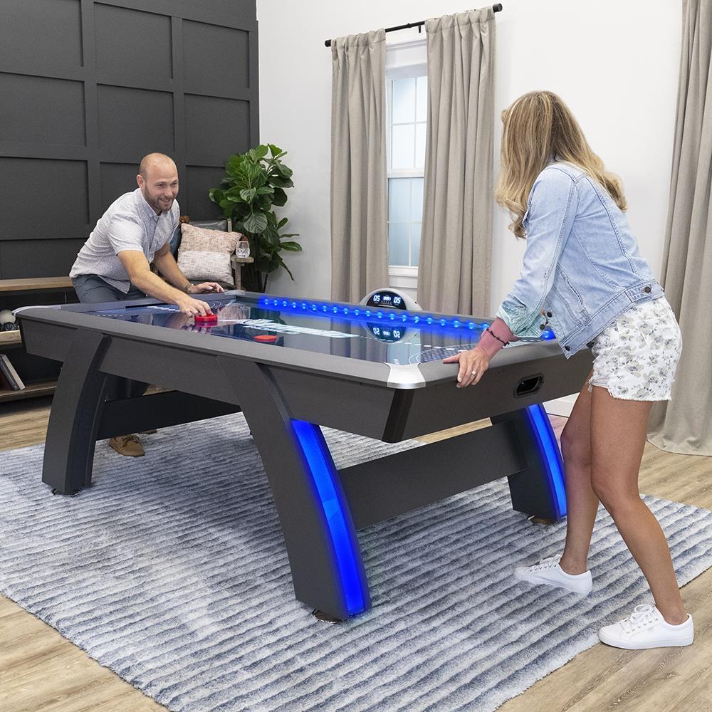 The Illuminated Air Hockey Table  |   Games Games Games