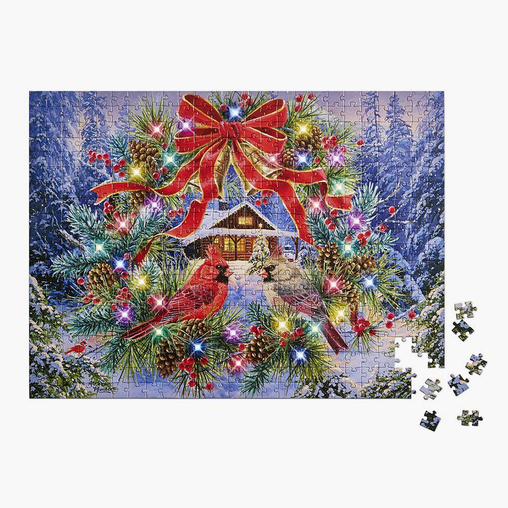 The Illuminated Deck The Halls Jigsaw Puzzle  |   Puzzles Puzzles Puzzles