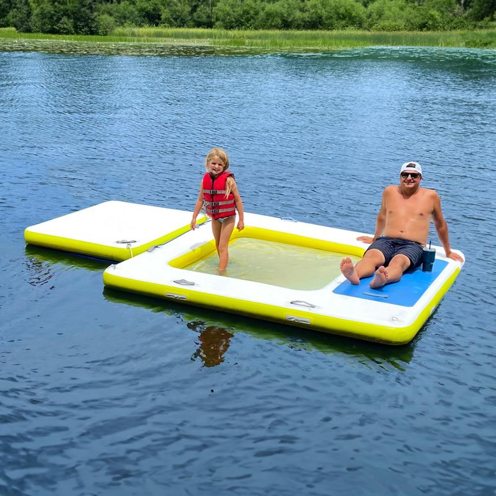 The Inflatable Floating Island  |   Outdoor Furniture OUTDOOR Outdoor Furniture