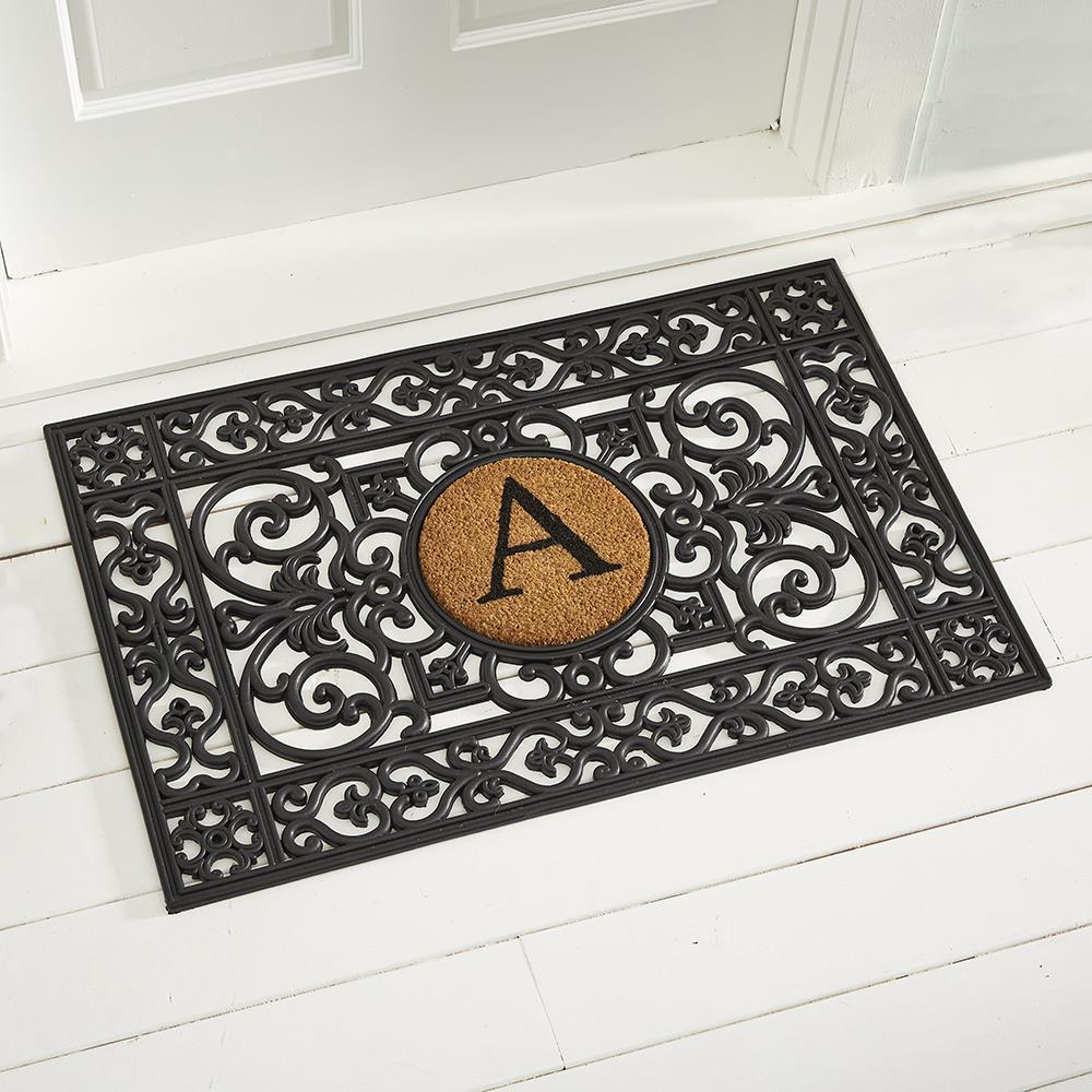 The Interchangeable Personalized Doormat  |   Outdoor Lighting & Décor OUTDOOR Outdoor Lighting & Décor