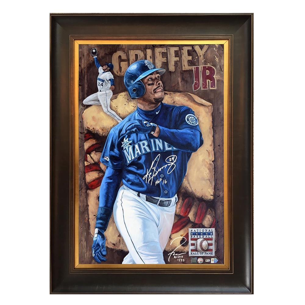 The Ken Griffey Jr. Autographed Portrait  |   Collecting & Memorabilia Collecting & Memorabilia Collecting & Memorabilia