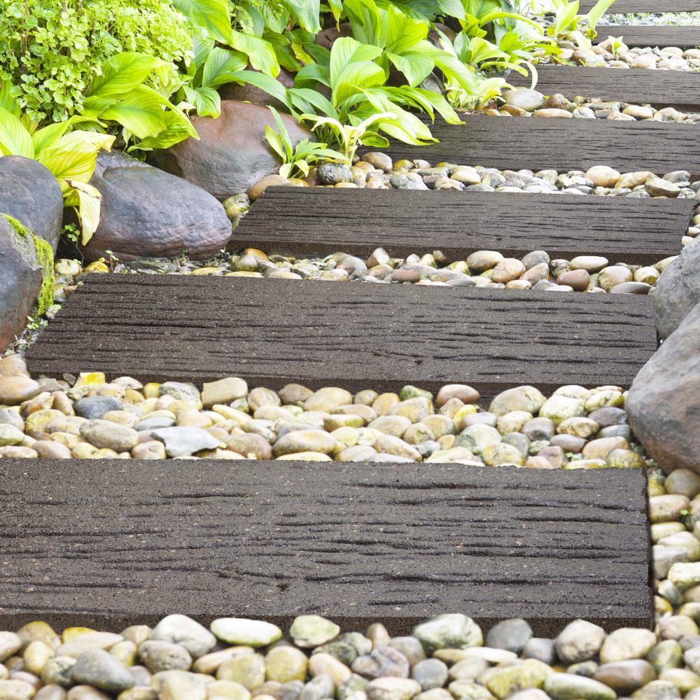 The Lightweight Rustic Railroad Tie Pavers  |   Outdoor Lighting & Décor OUTDOOR Outdoor Lighting & Décor