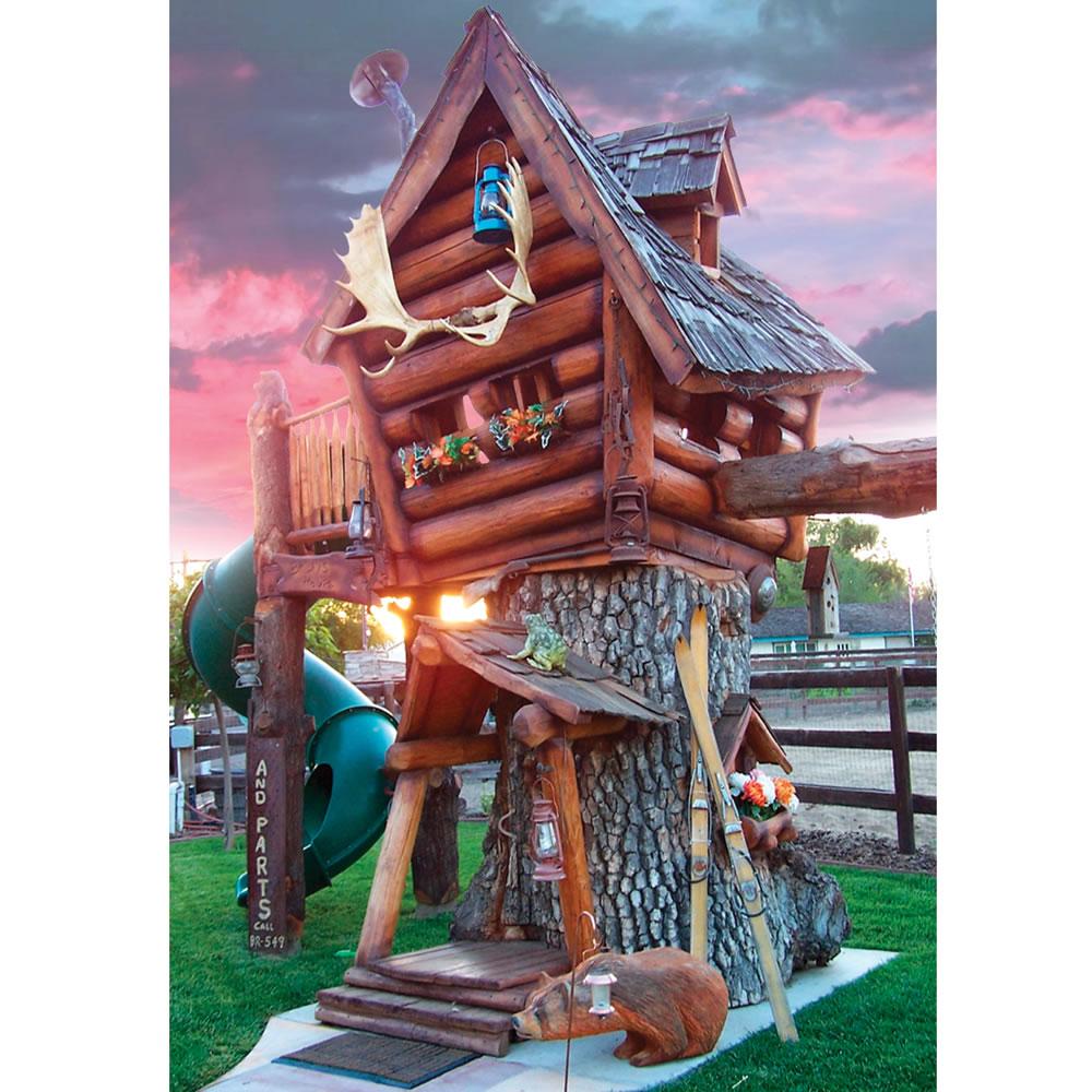 The Log Cabin Tree Lodge  |   Outdoor Toys Outdoor Toys Outdoor Toys