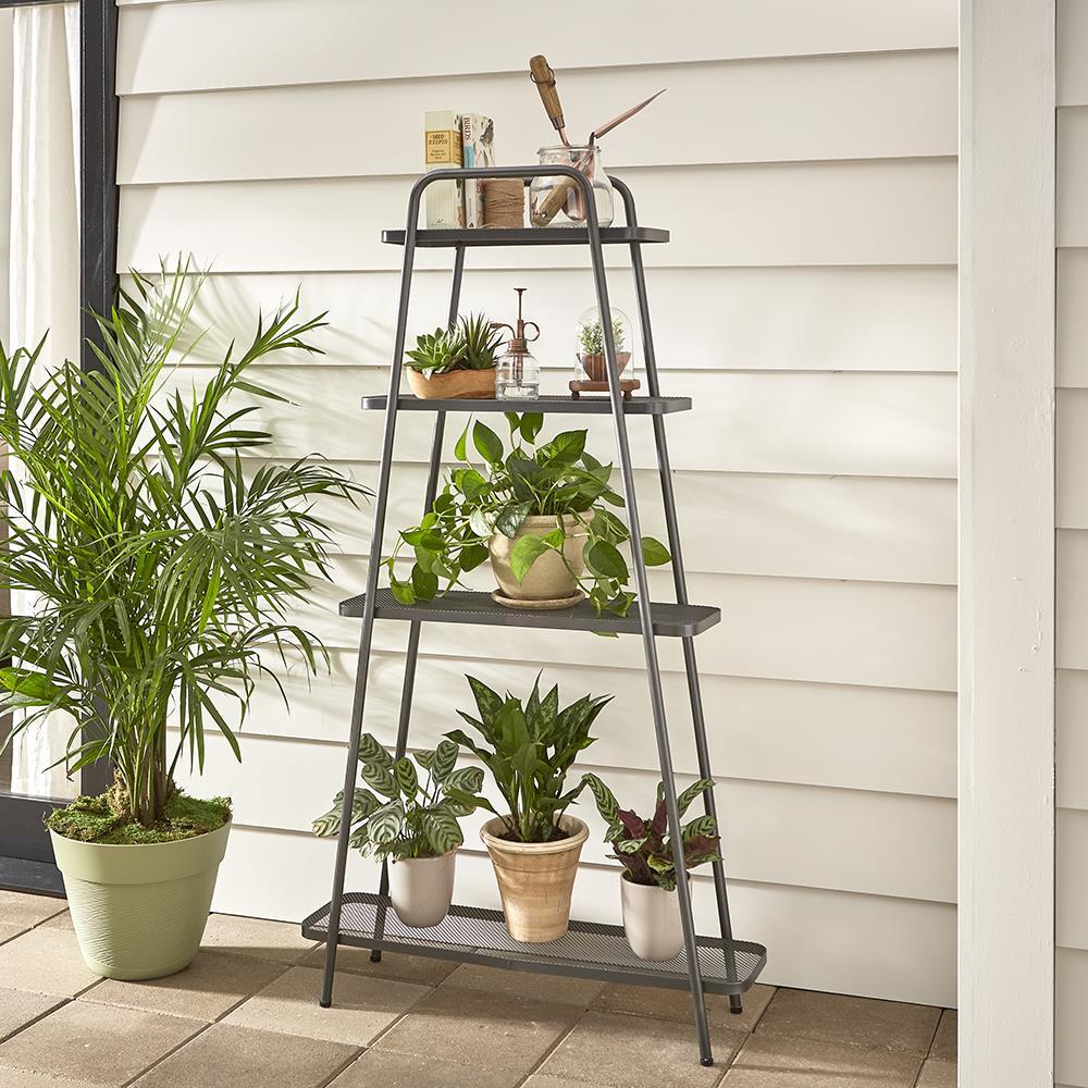 The Mid Century Modern Plant Stand  |   Outdoor Lighting & Décor OUTDOOR Outdoor Lighting & Décor