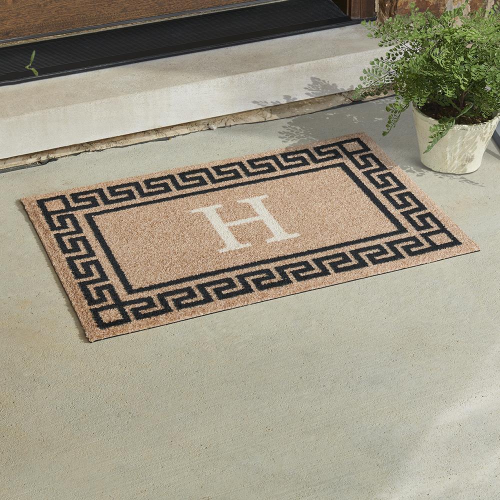 The Monogrammed High Traffic Door Mat  |   Outdoor Lighting & Décor OUTDOOR Outdoor Lighting & Décor