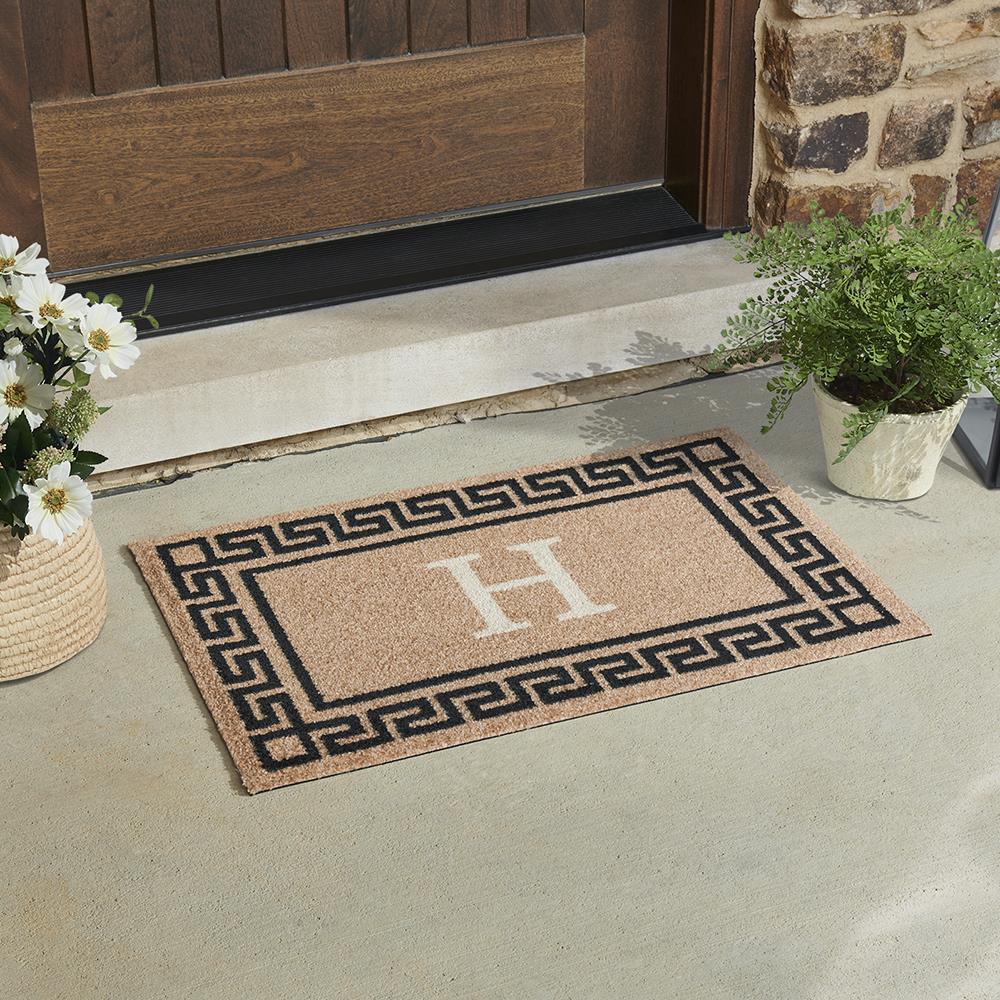 The Monogrammed High Traffic Door Mat  |   Outdoor Lighting & Décor OUTDOOR Outdoor Lighting & Décor