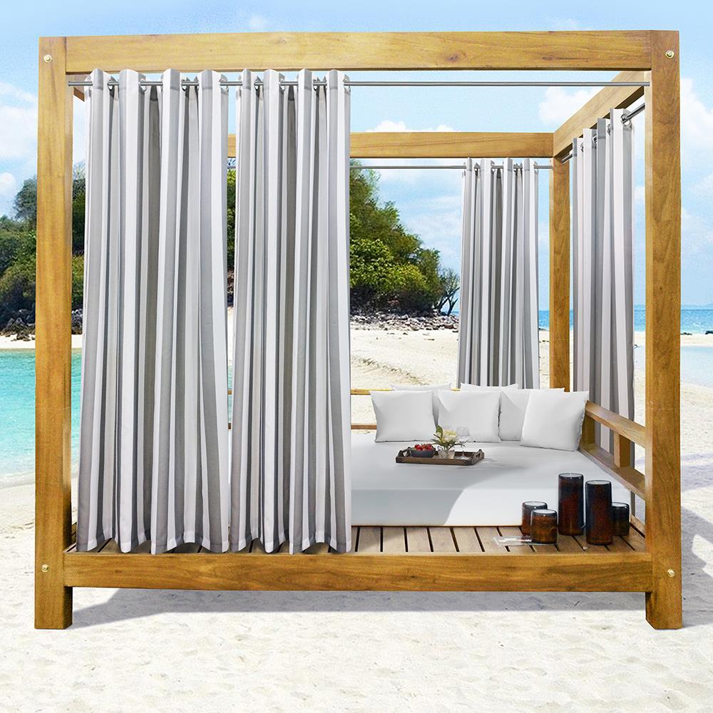 The Outdoor Antigua Curtains (Light Filtering Stripe)  |   Outdoor Curtains OUTDOOR Outdoor Curtains