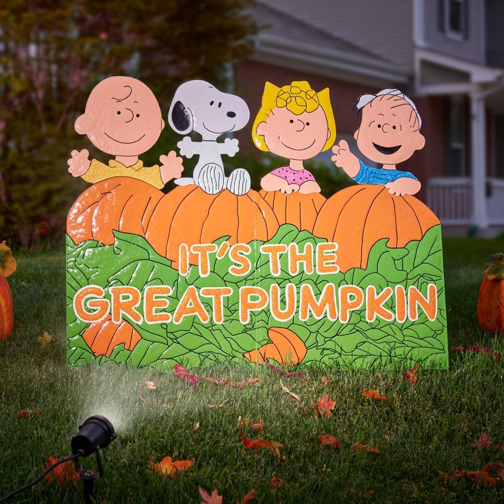 The Peanuts Great Pumpkin Scene  |   Outdoor Decorations HOLIDAY Outdoor Decorations