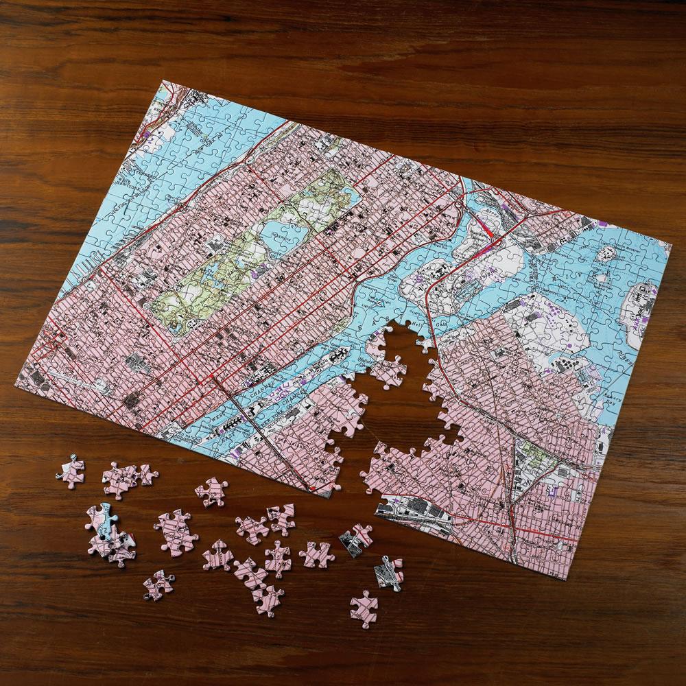 The Personalized Topographic Map Jigsaw Puzzle  |   Customer Favorite Gifts Customer Favorite Gifts Customer Favorite Gifts