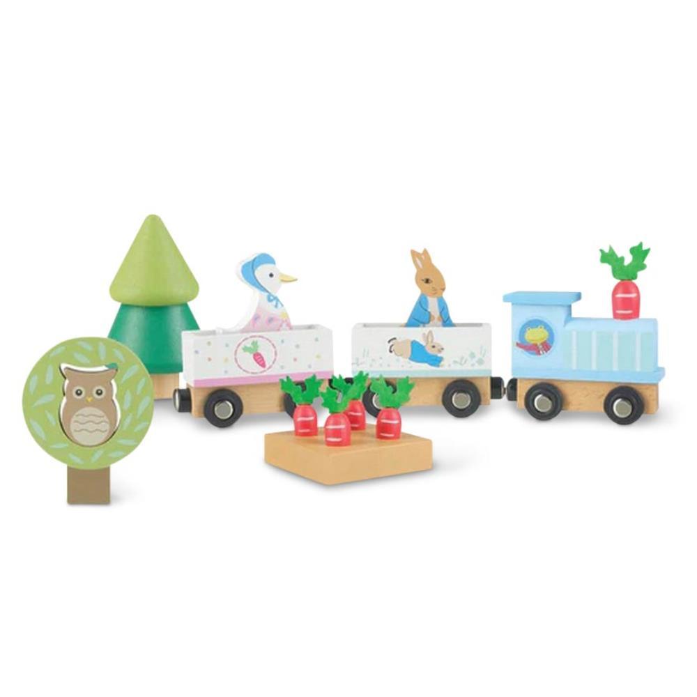 The Peter Rabbit Wooden Train Set  |   Crafts & Construction Crafts & Construction Crafts & Construction