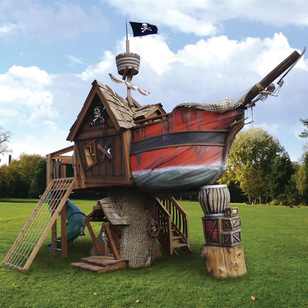 The Pirate Ship Playhouse  |   Outdoor Toys Outdoor Toys Outdoor Toys