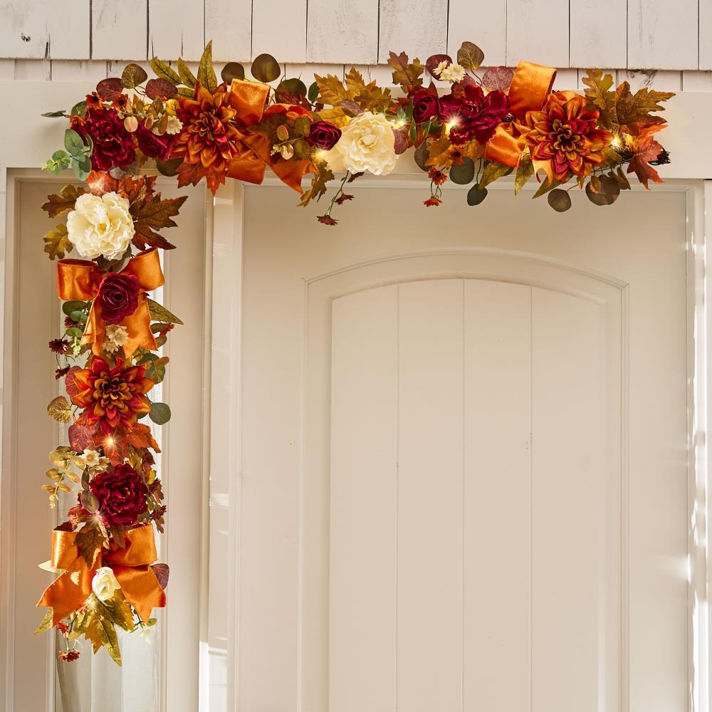 The Prelit Harvest Hues Decor  |   Outdoor Decorations HOLIDAY Outdoor Decorations