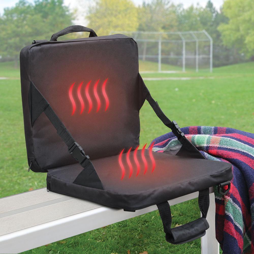 The Rechargeable Heated Massaging Stadium Seat  |   Customer Favorite Gifts Customer Favorite Gifts Customer Favorite Gifts