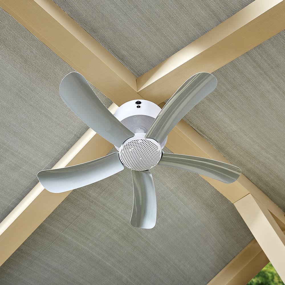 The Rechargeable Outdoor Overhead Fan  |   Heating & Cooling Heating & Cooling Heating & Cooling