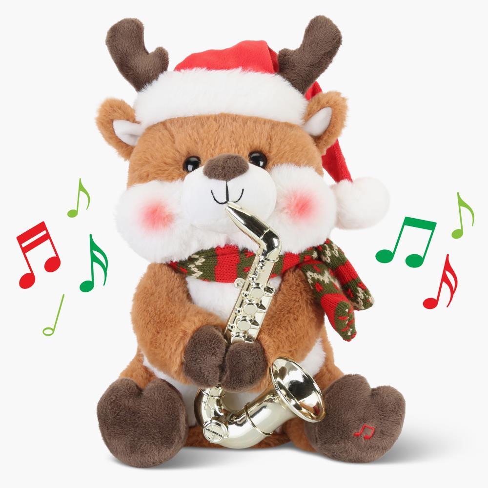 The Saxophone Playing Reindeer  |   Plush & Animated Toys Plush & Animated Toys Plush & Animated Toys