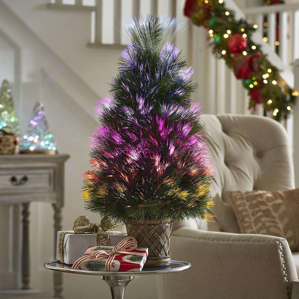 The Tabletop Northern Lights Tree  |   Indoor Decorations HOLIDAY Indoor Decorations