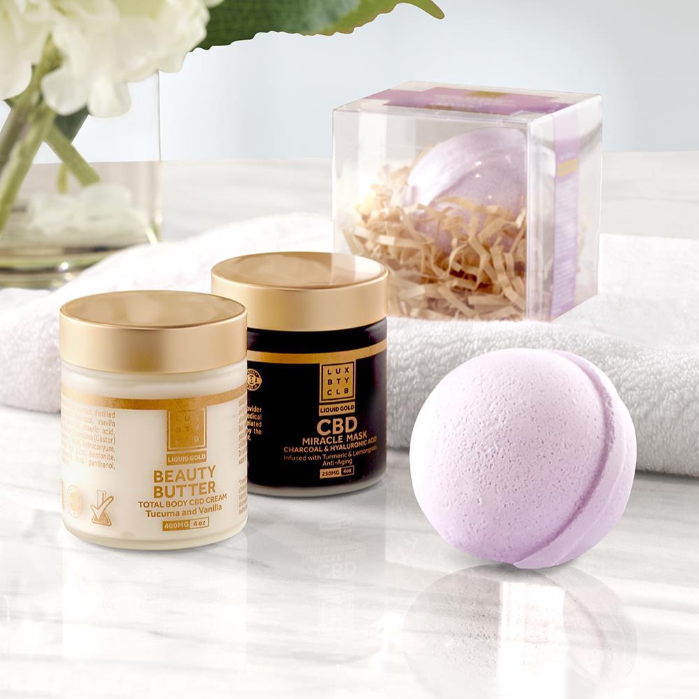 The Therapeutic CBD Spa Set  |   Pain Relief Pain Relief Pain Relief