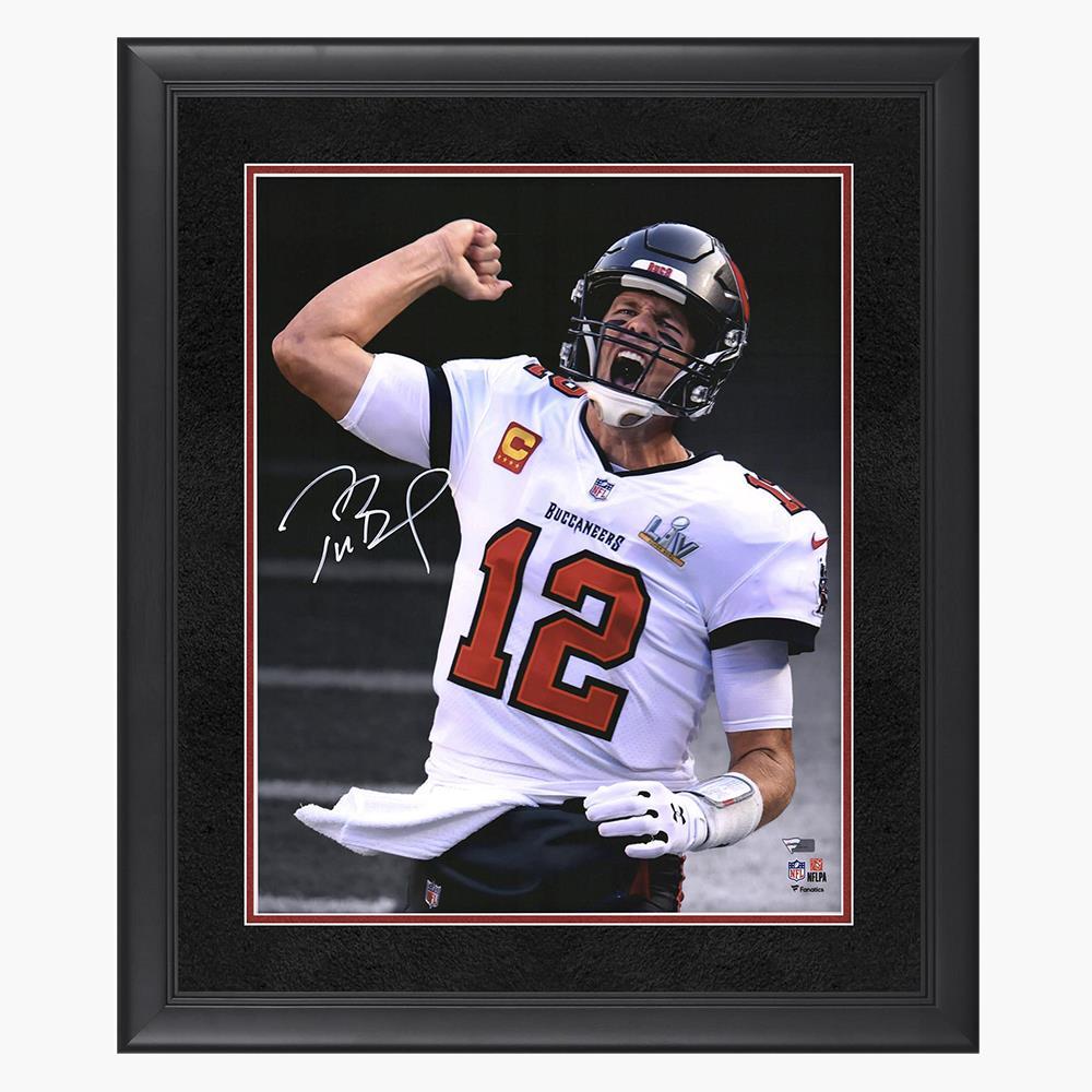 The Tom Brady Autographed Super Bowl LV Photograph  |   Collecting & Memorabilia Collecting & Memorabilia Collecting & Memorabilia