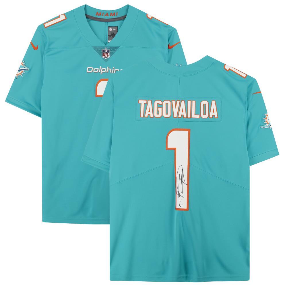 The Tua Tagovailoa Autographed Jersey (Miami Dolphins)  |   Collecting & Memorabilia Collecting & Memorabilia Collecting & Memorabilia