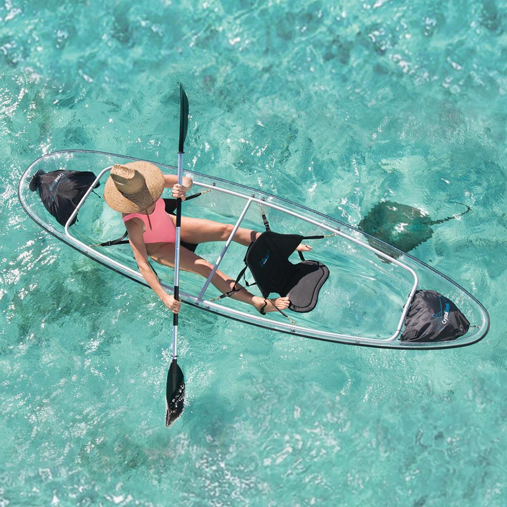 The Two Person Transparent Canoe Kayak  |   Pool & Water Pool & Water