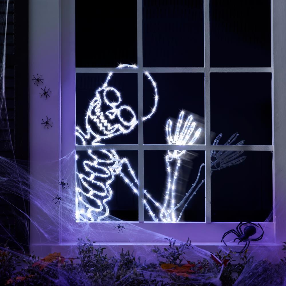 The Waving Window Skeleton  |   Indoor Decorations HOLIDAY Indoor Decorations