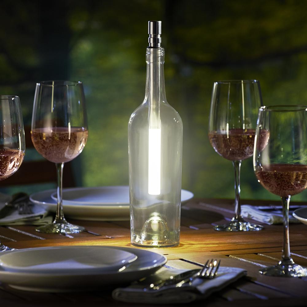 The Wine Bottle Light  |   Holiday Entertaining HOLIDAY Holiday Entertaining