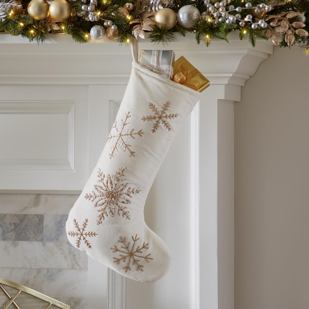 The Winter Elegance Stocking  |   Indoor Decorations HOLIDAY Indoor Decorations