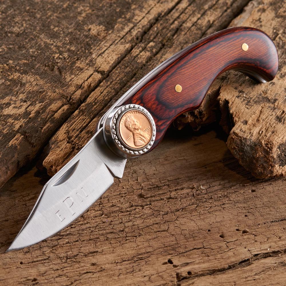 The Year Of Your Birth Folding Knife  |   Customer Favorite Gifts Customer Favorite Gifts Customer Favorite Gifts