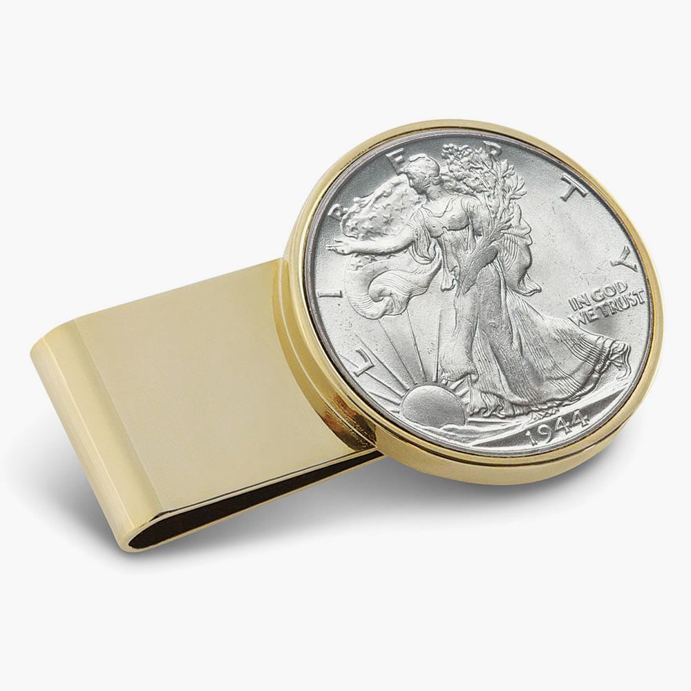 The Year Of Your Birth Half Dollar Money Clip  |   Customer Favorite Gifts Customer Favorite Gifts Customer Favorite Gifts