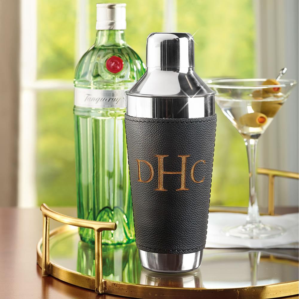 The Executive’s Monogrammed Cocktail Shaker  |   Kitchen & Entertaining HOME Kitchen & Entertaining