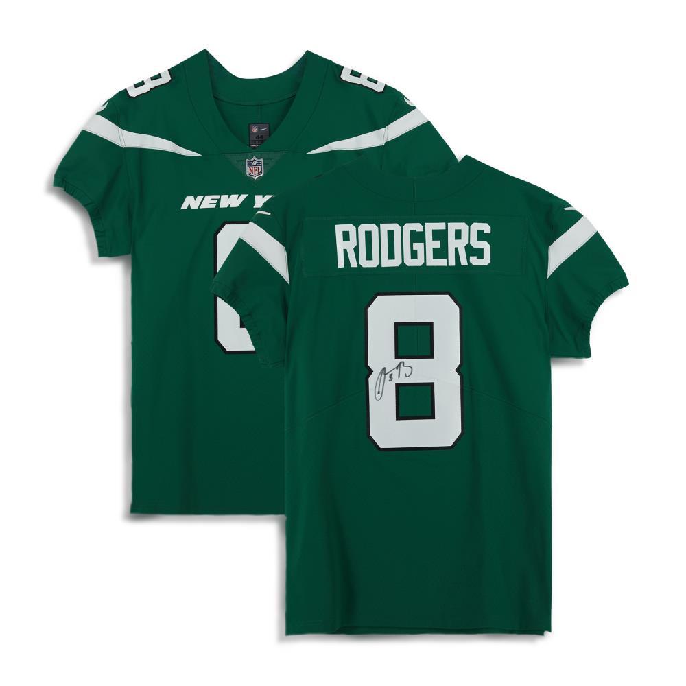 The Aaron Rodgers Autographed New York Jets Jersey  |   Collecting & Memorabilia Collecting & Memorabilia Collecting & Memorabilia