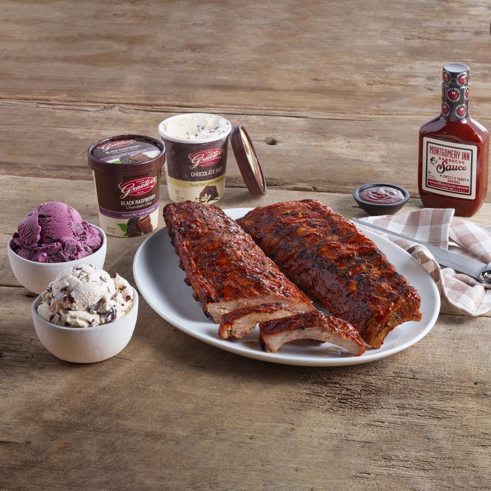 The Montgomery Inn BBQ Ribs and Graeter’s Ice Cream  |   Specialty Food HOLIDAY